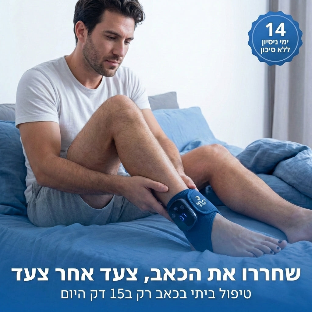 מכשיר עיסוי רגליים 3-ב-1 להקלה מיידית